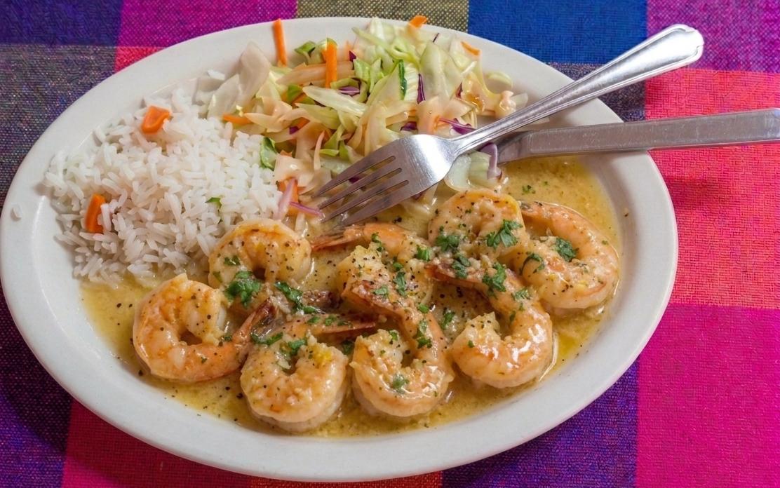 Camarones a la Mantequilla