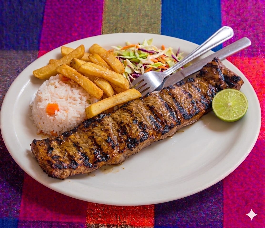 Carne Asada con Papas