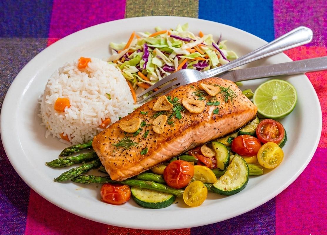 Salmón a la Plancha